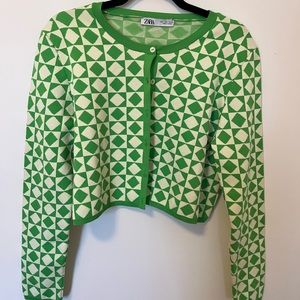 Zara button up cardigan
